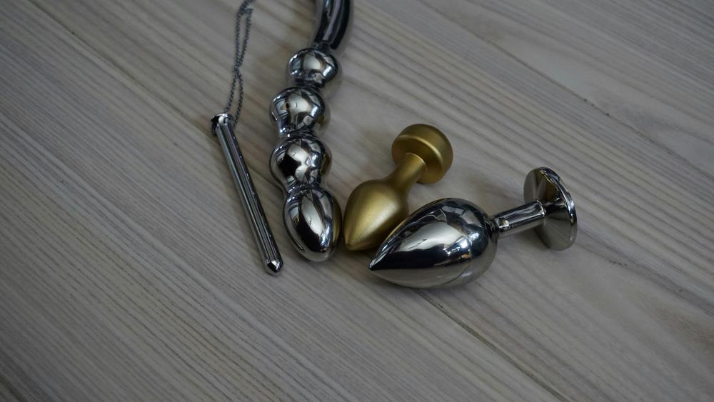 Sex toys on a table
