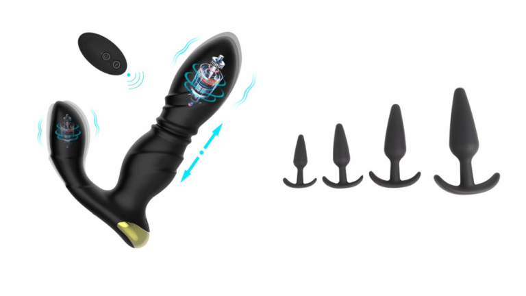 a variety of anal toys and butt plugs